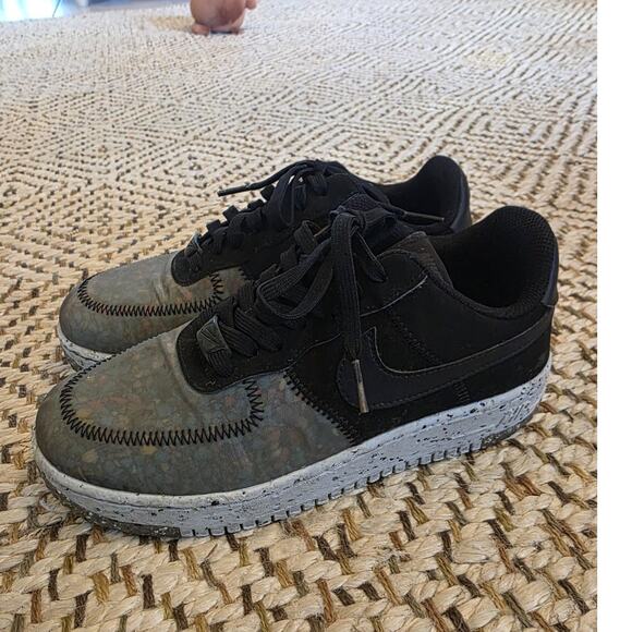 Nike Shoes - Women’s Nike Air Force 1 US Size 6.5 Crater Black Photon Dust Low Top CT1986-02